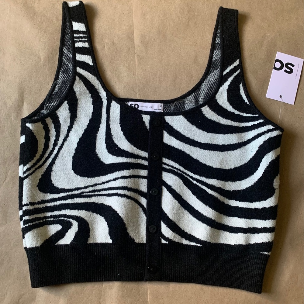 Funky cropped top